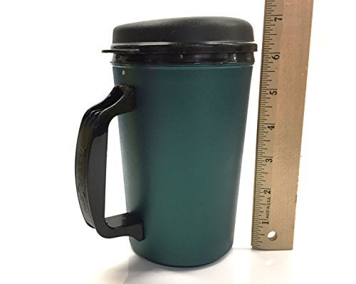 GAMA Electronics 20 Oz Thermoserv Foam Insulated Coffee Mug - Green - Image 2