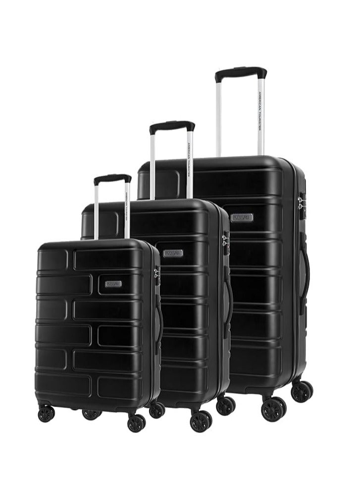 AMERICAN TOURISTER BRICKLANE SPINNER - 3PCS SET - JET BLACK - Image 1