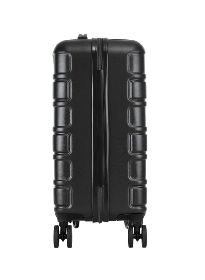 AMERICAN TOURISTER Bricklane 3pc Set (55/68/80 cm), 4 Spinner Wheels, Hard Top, Polycarbonate, Jet Black|Lightweight|Scratch & Impact Resistance|TSA Lock|Inner Mesh Zippered Pocket - 3 Years International Warranty