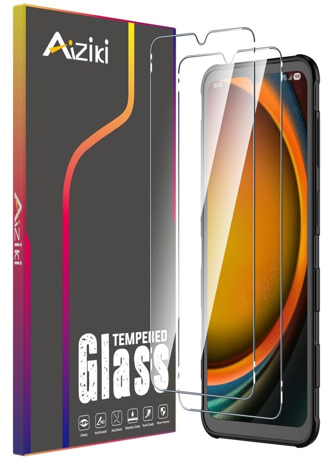 Aiziki (2 Pack Designed for Samsung Galaxy X Cover 7 Pro Screen Protector, Ultra Resistant, Shatterproof, Bubble Free for XCover 7 Pro/XCover 7 Tempered Glass - Image 1