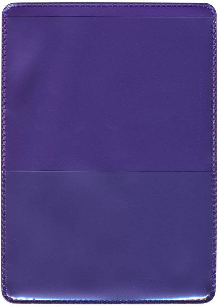 StoreSMART® - Metallic Purple Back Auto Insurance & ID Card Holder - Single Pack - RFS20-MP1