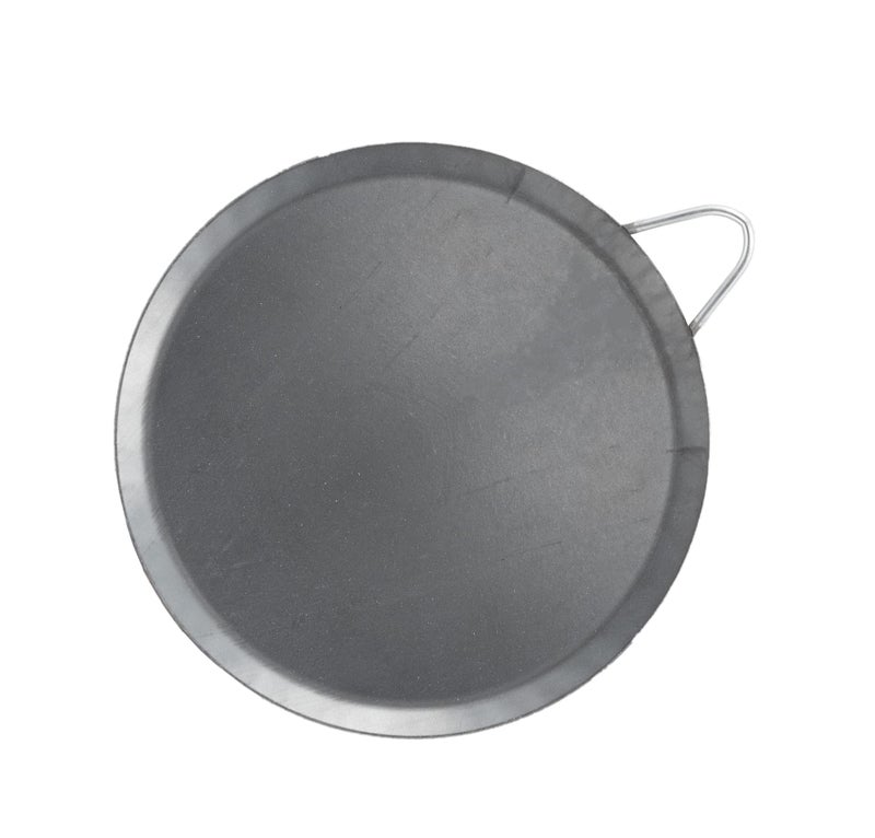 Comales Para Tortillas Grande Para Estufas for Tortillas y Quesadilla Carbon Steel Heavy Duty Metal Handle 115 Inch