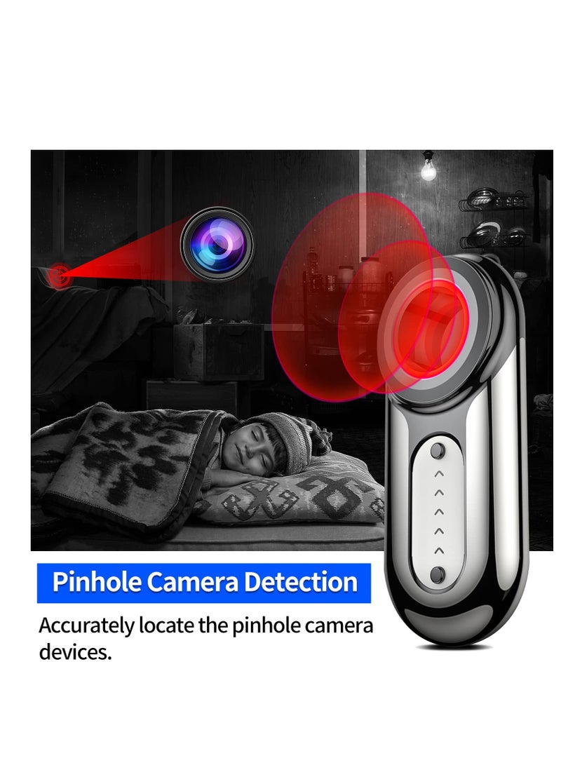 SYOSI Hidden Camera Detectors, Anti Hidden Detector Devices, Car GPS Tracker Detector, Wireless Signa Anti-Sneak Anti-Monitoring Scan Tracker Detector IR Camera Detector - Image 5
