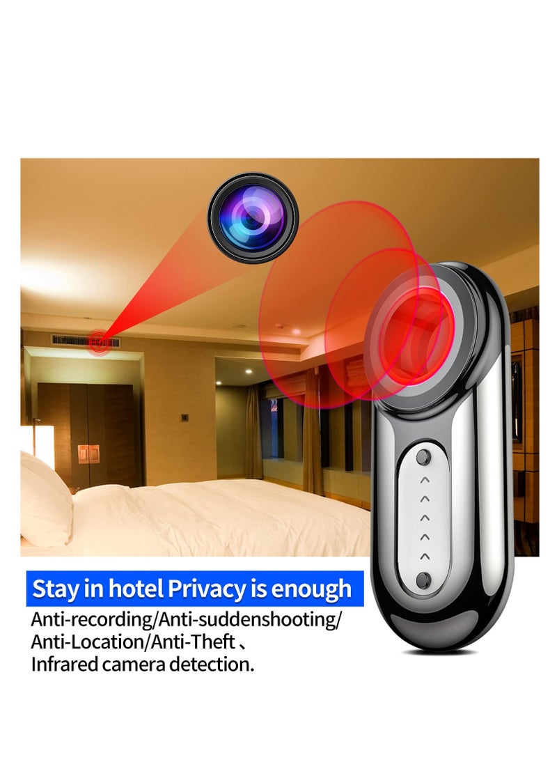 SYOSI Hidden Camera Detectors, Anti Hidden Detector Devices, Car GPS Tracker Detector, Wireless Signa Anti-Sneak Anti-Monitoring Scan Tracker Detector IR Camera Detector - Image 3