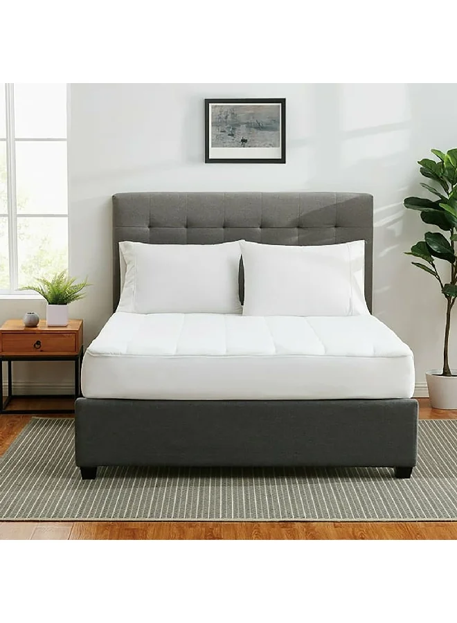 Cannon Classic Cotton Hypoallergenic Twin Mattress Cover White 7 x 25 x 30 cm CNON MCPT100