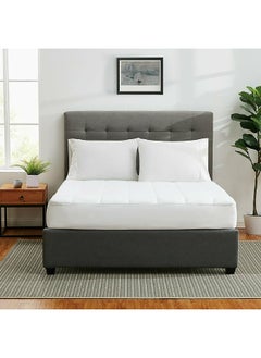 Cannon Classic Cotton Hypoallergenic Twin Mattress Cover White 7 x 25 x 30 cm CNON MCPT100 