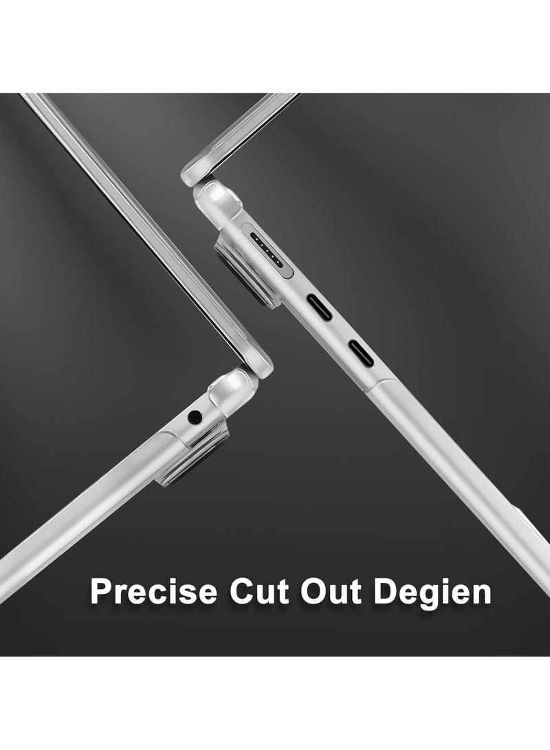 Hard Shell Plastic Case Compatible for MacBook Air 13.6 Inch M3 A3113 M2 A2681 with Retina Display & Touch ID Release 2024 2023 2022 - Supercry Crystal Clear - Image 5