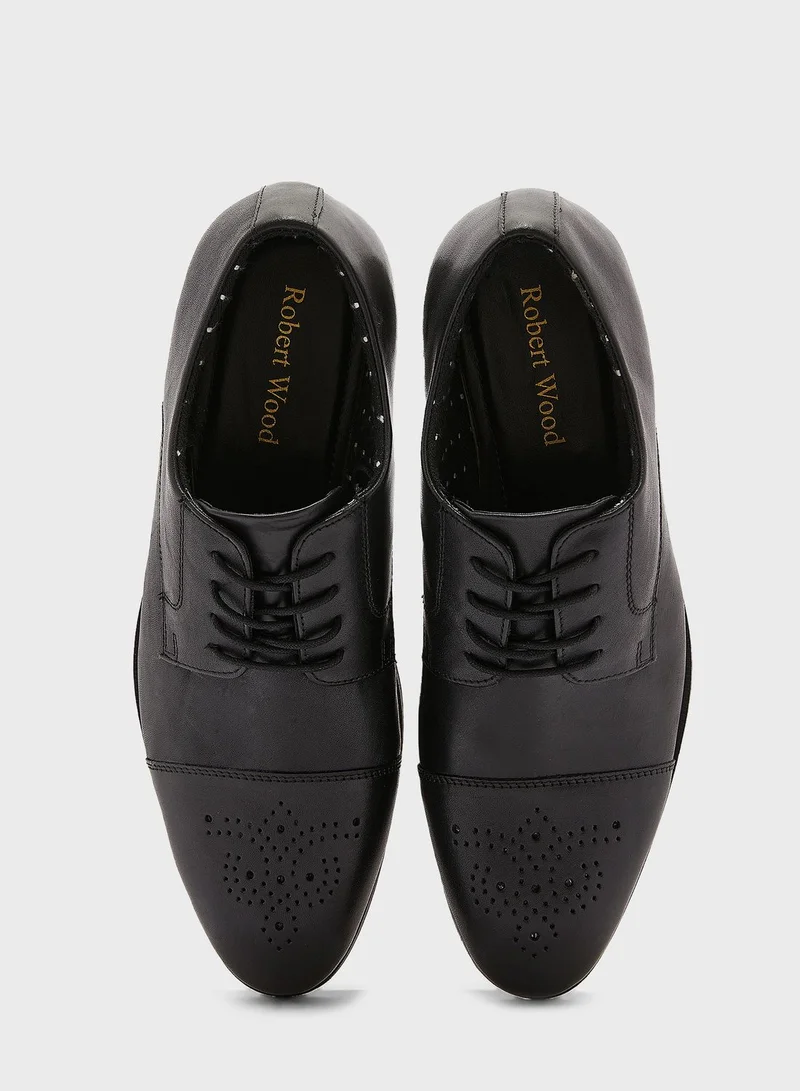 Robert Wood Brogue Design Formal Lace Ups