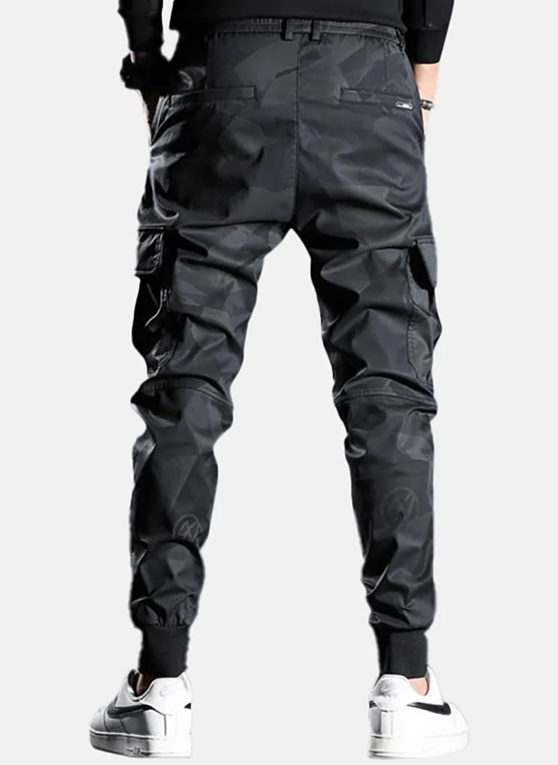 YUNIQEE Black Camouflage Jogger