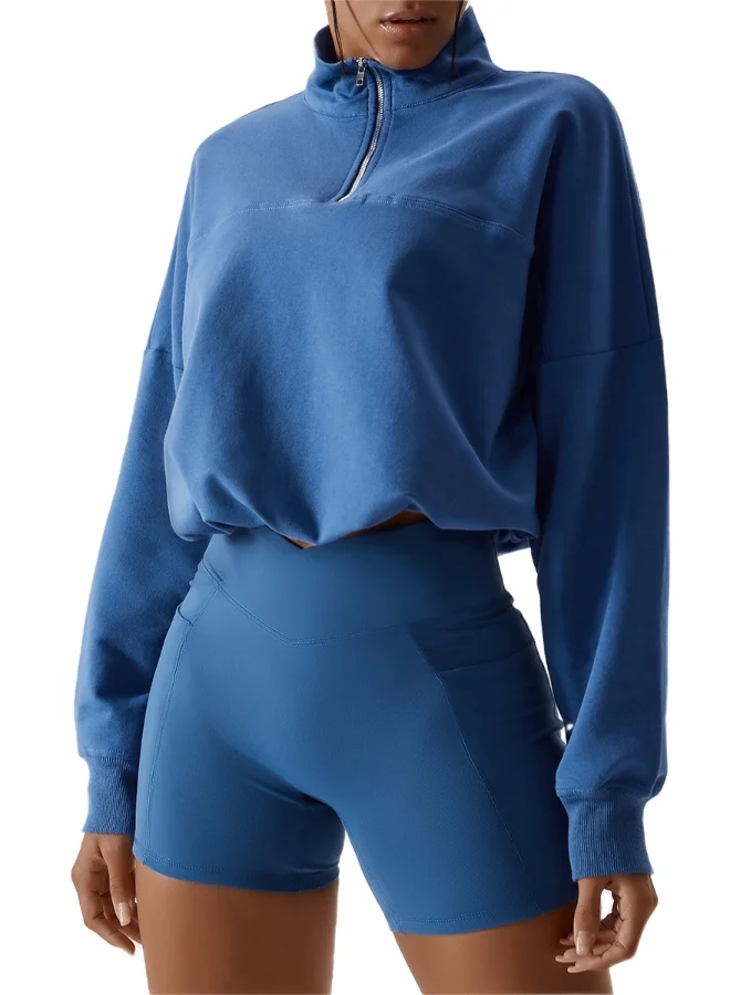 KAWN.YOGA Womens High Waist Contour Workout Sport Yoga Shorts Tummy Control With Pockets.