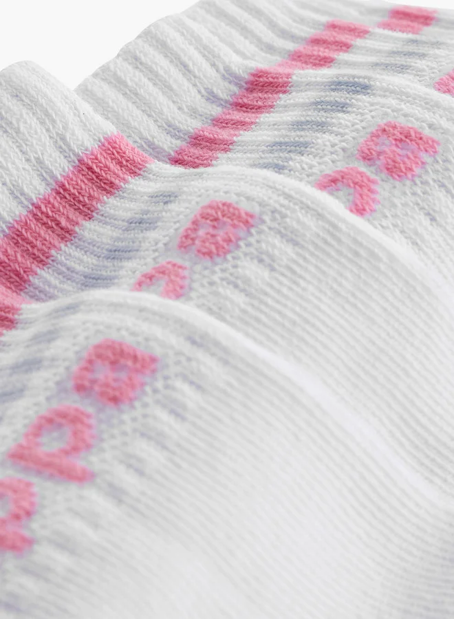 Kappa Textured Crew Length Sports Socks - Set of 5