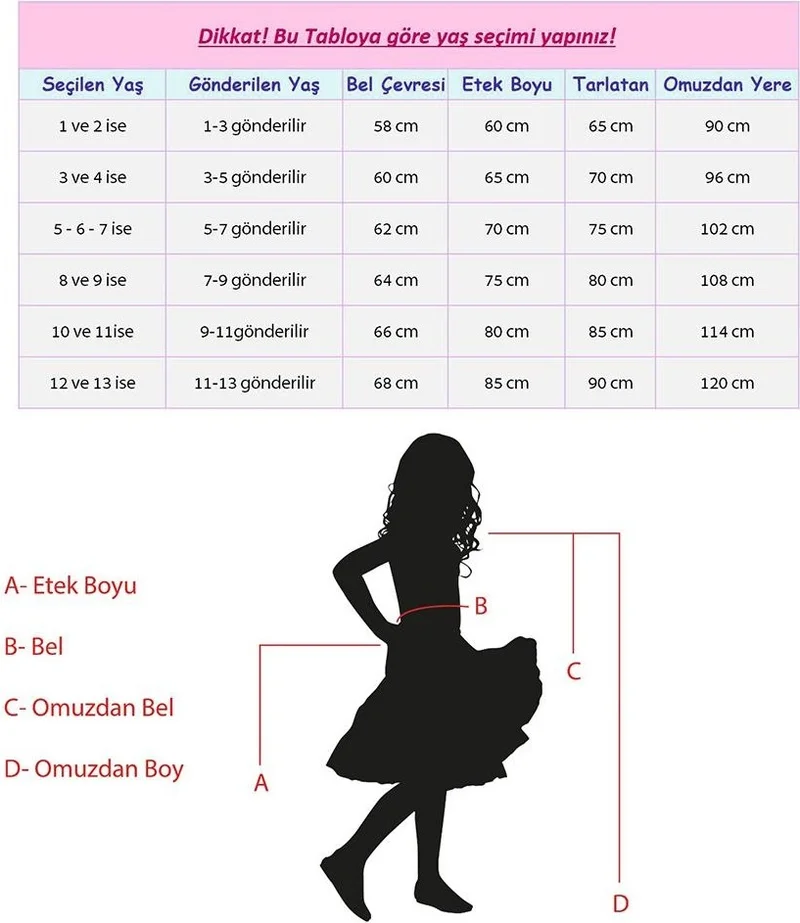 ماشو تريند Mashokids Children's Evening Dress Set - Children's Dress - Children's Costume - Children's Costume - Tarlatan Model