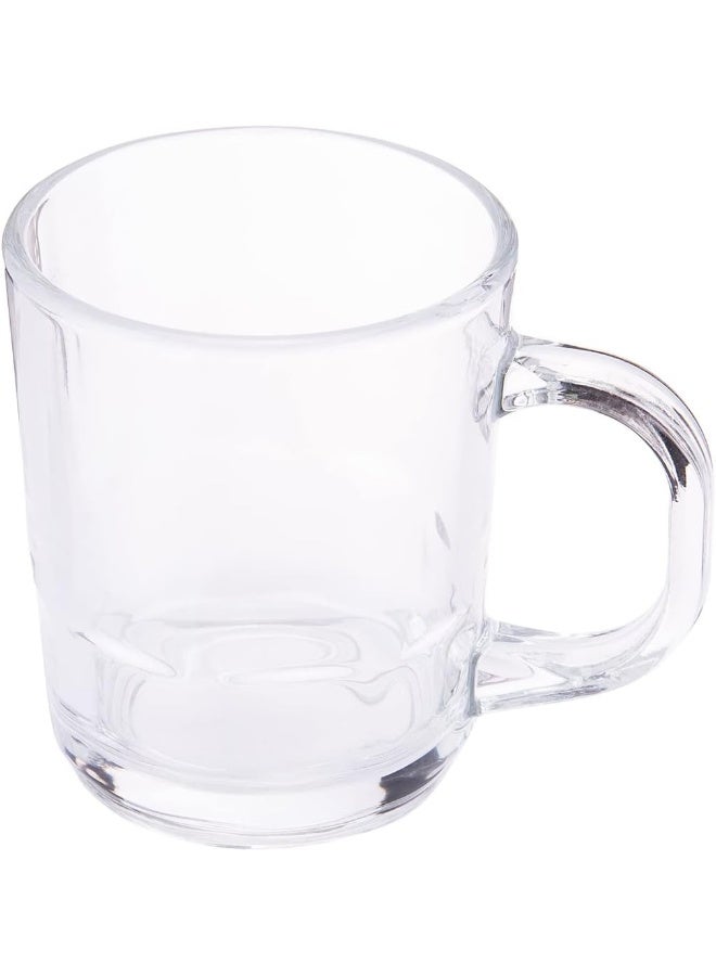 AKDC كوب زجاجي AKDC L(7CM) XW(7CM) XH(9CM) شفاف - Image 3