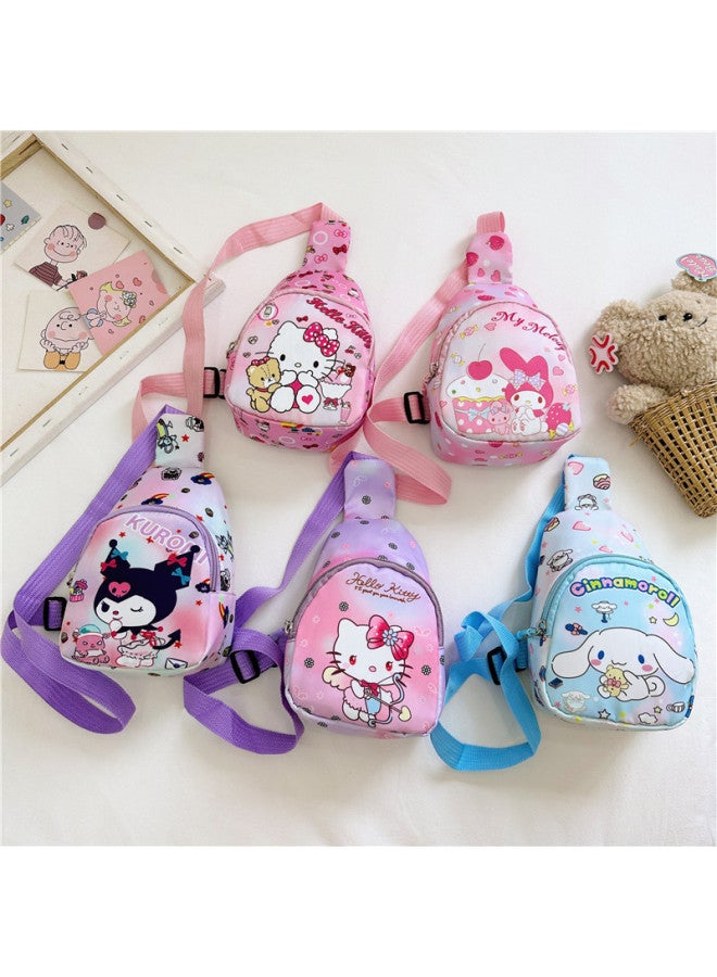 مجموعة حقائب خصر للأطفال - خامة جلدية، تصميم للجنسين مثالي للعب في الهواء الطلق والمغامرة - اللون: النمط 2 - Image 2