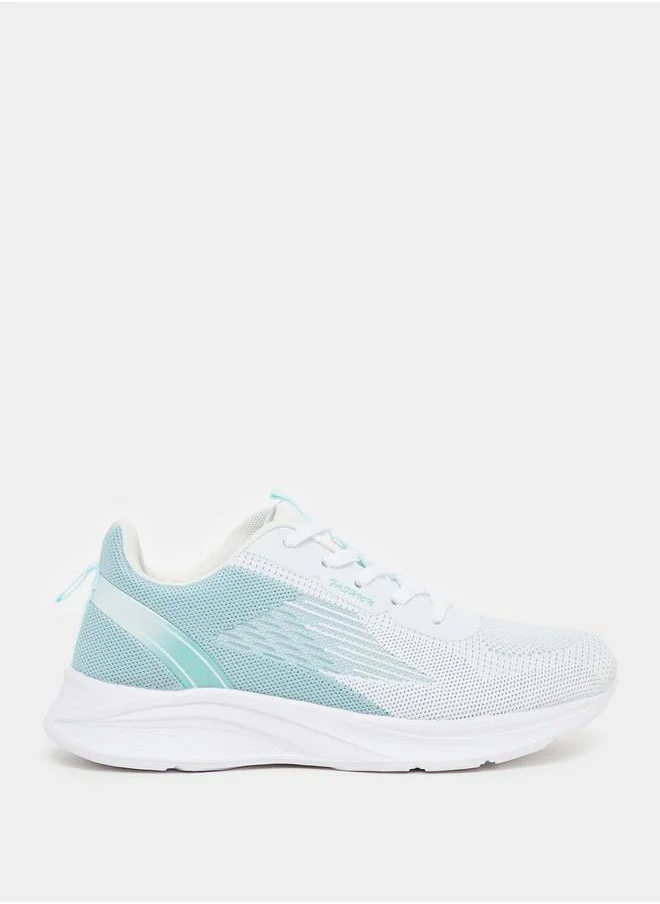 Styli Mesh Sports Lace-Up Sneakers