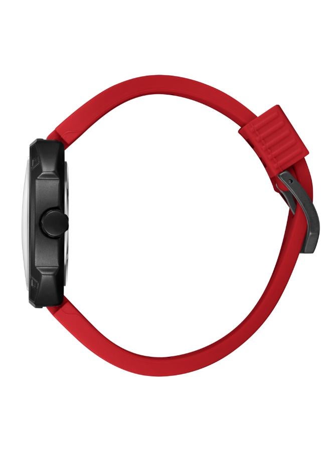 لي كوبر ساعة يد رجالية تناظرية بسوار سيليكون . -  مم - Image 3