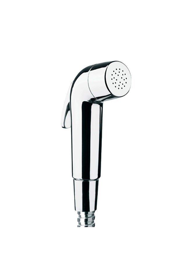 Bold Argento Bidet Shattaf – ABS Plastic Handheld Adjustable Bidet sprayer – Chrome Finish – Muslim Bidet with Hot & Cold Water Control – G1/2 Connector – Low Water Pressure Compatible – Silver - Image 1