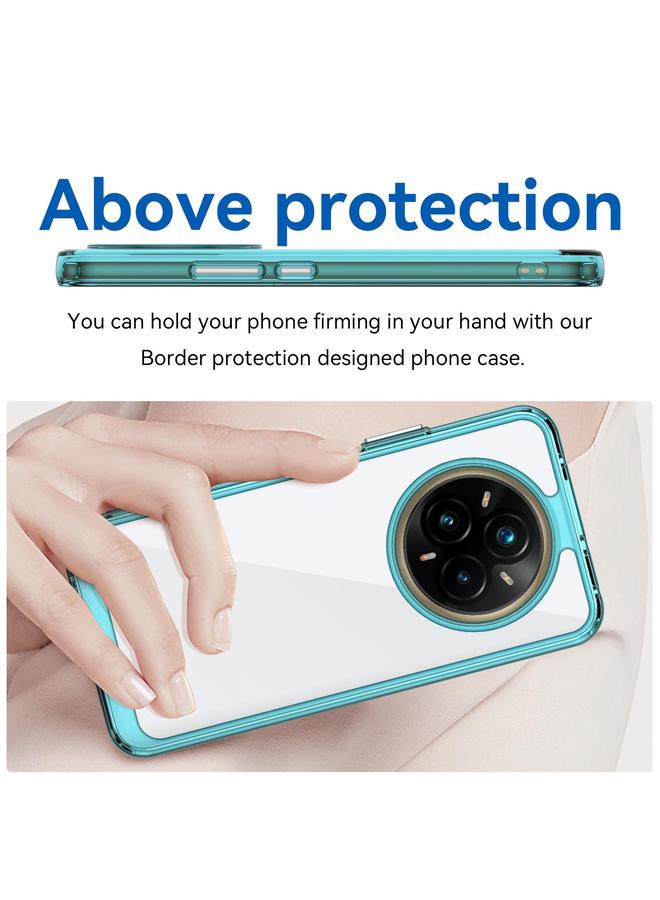 اس-توب جراب لهاتف Realme P3 Pro من سلسلة ملونة من الأكريليك الهجين المصنوع من مادة TPU - Image 4