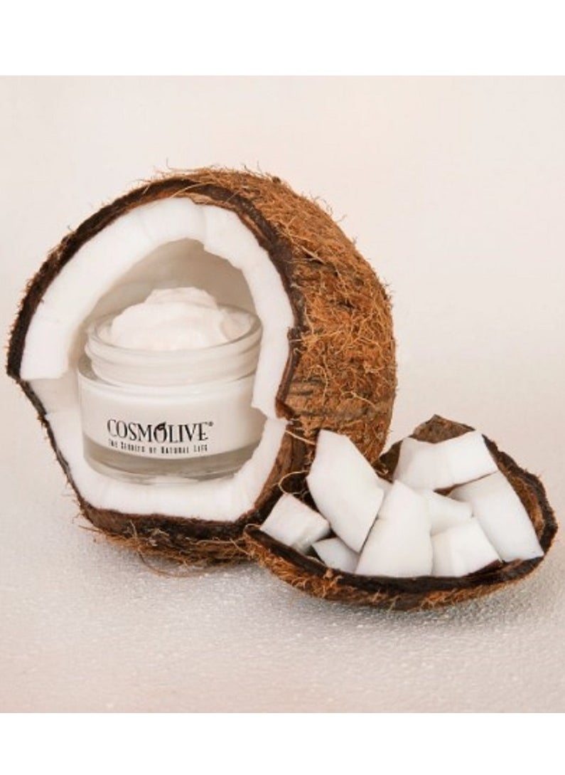 COSMOLIVE - Face Cream 50 ml Coconut & Hyaluronic Acid - Image 1