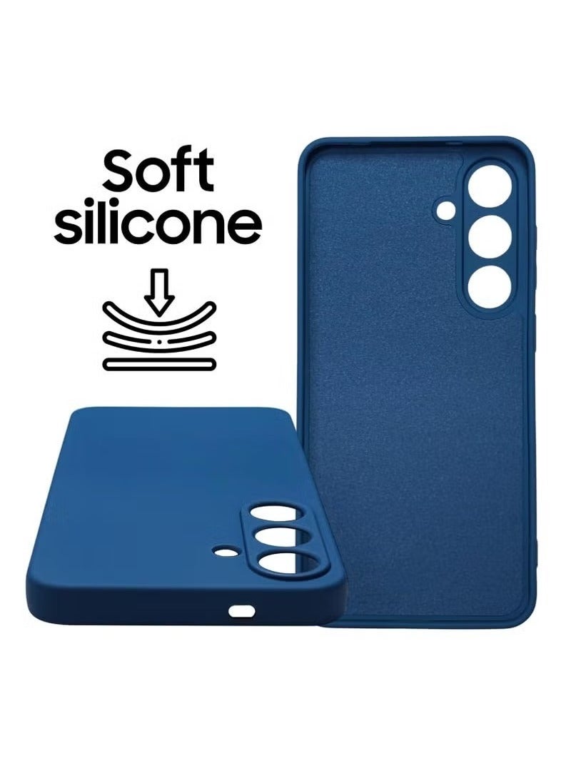 TIGER Samsung Galaxy S25 Plus Case Cover | Liquid Silicone Shockproof Protective Case || Scratch-Resistant & Anti-Fingerprint | Full-Body Protection with Soft Microfiber Lining | Ultra-Slim & Durable Cover for Samsung Galaxy S25 Plus (6.7-inch, 2024) - Image 5