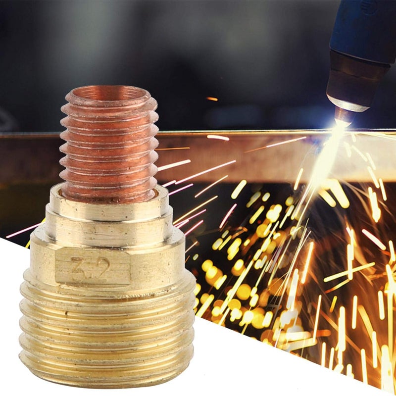 woobles 45V44 Gas Lens Collet Body Welding Equipment 2.4mm 3/32" for WP-9/20/25 TIG Welding Torch(5PCS) - Image 5