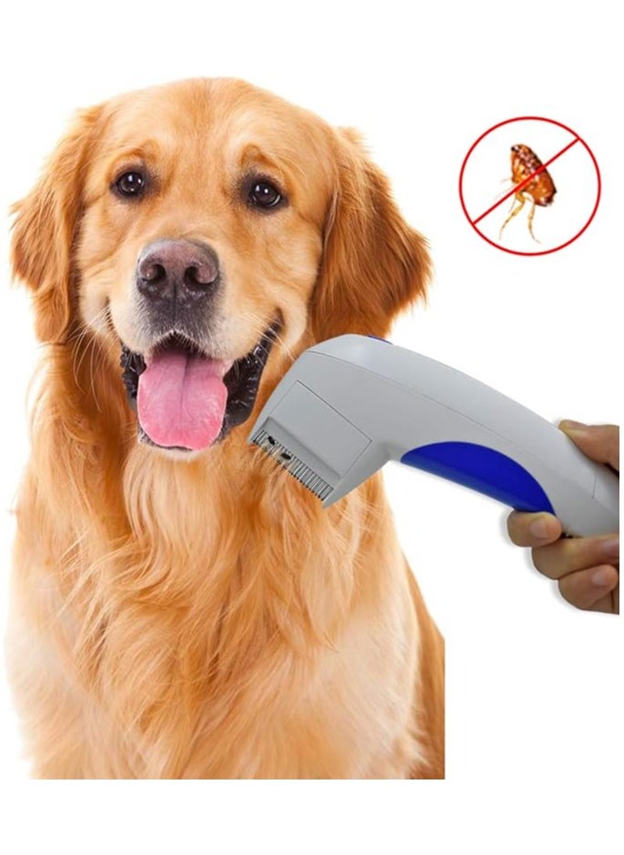 LiXiongBao - Electric Flea Comb,Lice Comb Electric Pet Doctor for Flea Lice Treatment Eliminator Professional Flea Comb Remover Kit for Cats & Dog Pet - Image 1