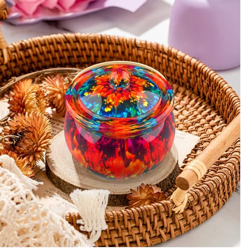 Juome Jar Resin Molds Silicone, Large Jars Silicone Molds with Lid for Epoxy Resin Casting, Resin Mold for DIY Jewelry Storage Box, Candy Container, Home Decoration - Image 5