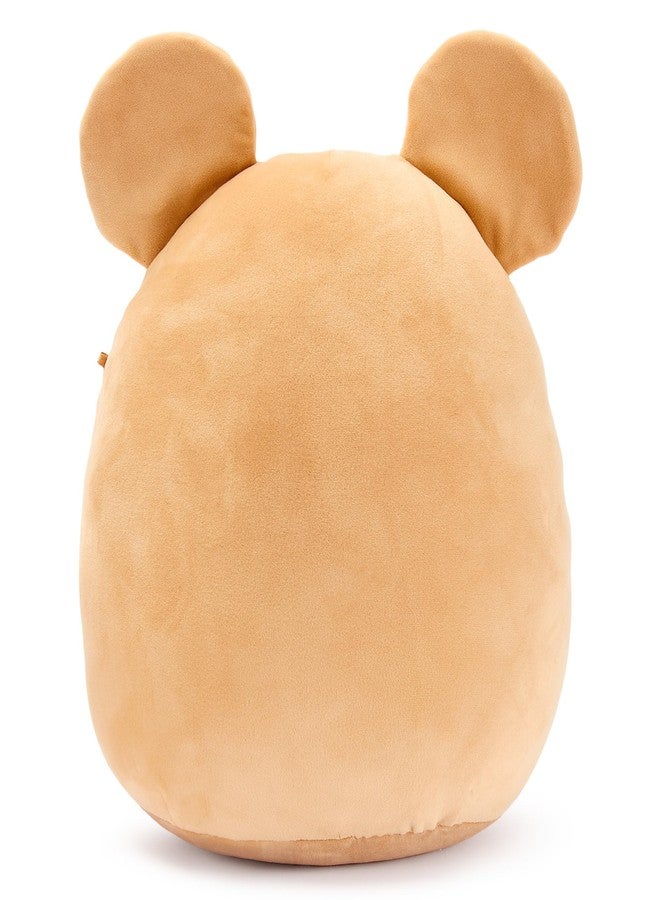 Disney Store Official Mickey Mouse Gingerbread Squishmallows Plush - 10 Inch Disney Christmas Stuffed Animal with Embroidered Features, Detailed Plush Sculpting and Soft Squishy Fill - Image 4