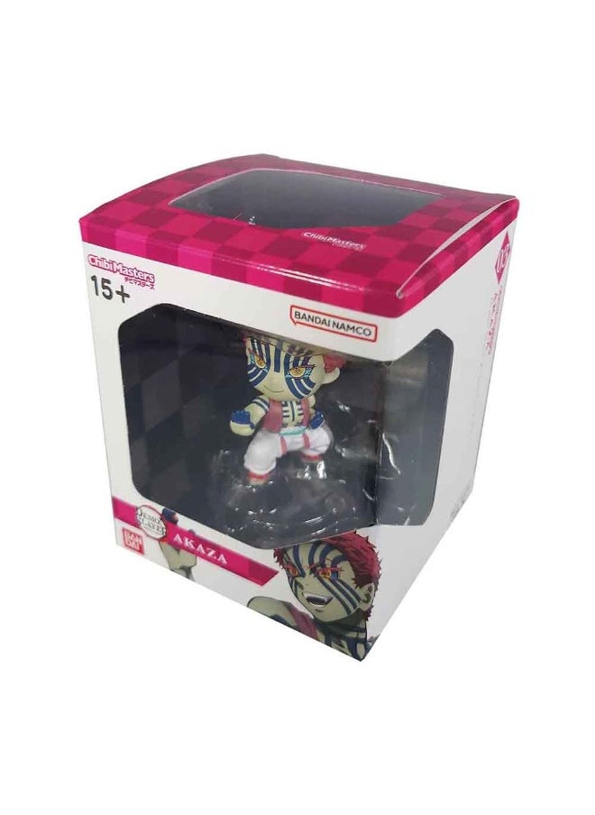 Bandai - Bandai Chibi Masters Demon Slayer: Kimetsu No Yaiba 2 Akaza Figure (8 cm) - Image 1
