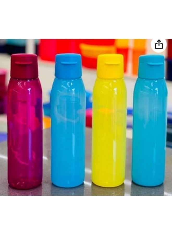 توبروير زجاجة مياه كول إن تشيك (سي إن سي) قابلة لإعادة الاستخدام من تابروير، 500 مل، متعددة الألوان (ألوان الصورة)، 4 قطع - Image 2