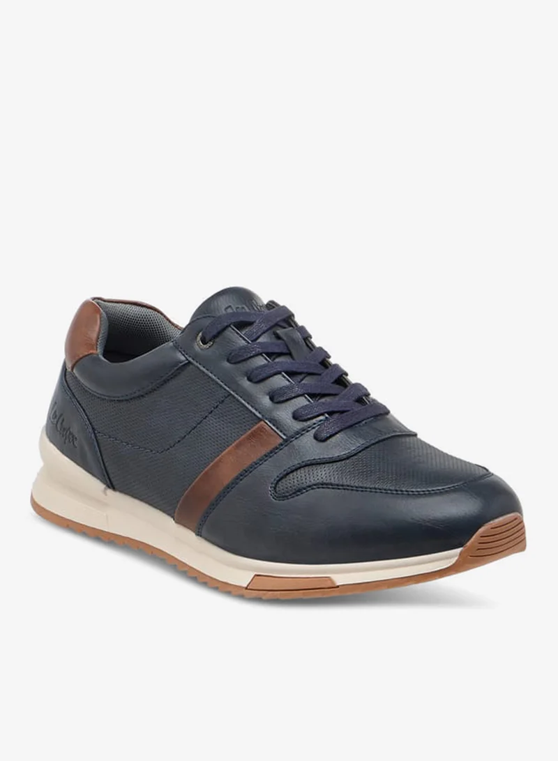 Lee Cooper Men's Panelled Lace-Up Sneakers