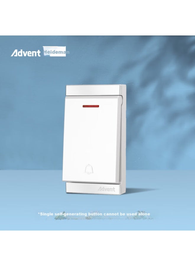 Advent P2 Transmitter, Wireless Doorbell With Self-generating Power And Individual Button - Image 1