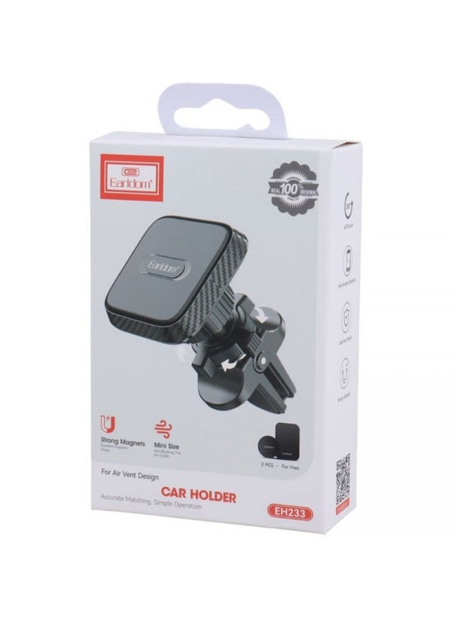 Earldom EH233 Strong Magnetic Car Phone Holder – Air Vent & Base Mount - Image 2