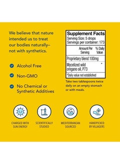 North American Herb & Spice Oreganol P73 Juice - 12 fl oz, Pack of 5 - Wild Oregano Oil - Heart & Digestive Health - Kidney, Pancreas & Liver Support - Non-GMO - 865 Total Servings  - Image 4