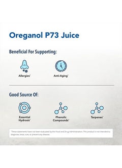 North American Herb & Spice Oreganol P73 Juice - 12 fl oz, Pack of 5 - Wild Oregano Oil - Heart & Digestive Health - Kidney, Pancreas & Liver Support - Non-GMO - 865 Total Servings  - Image 3