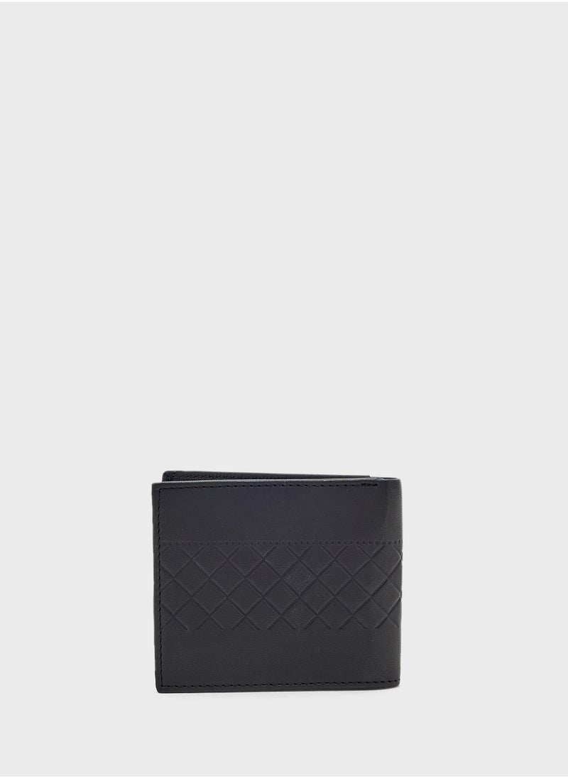 Robert Wood - Genuine Leather Bi-Fold Wallet - Image 1