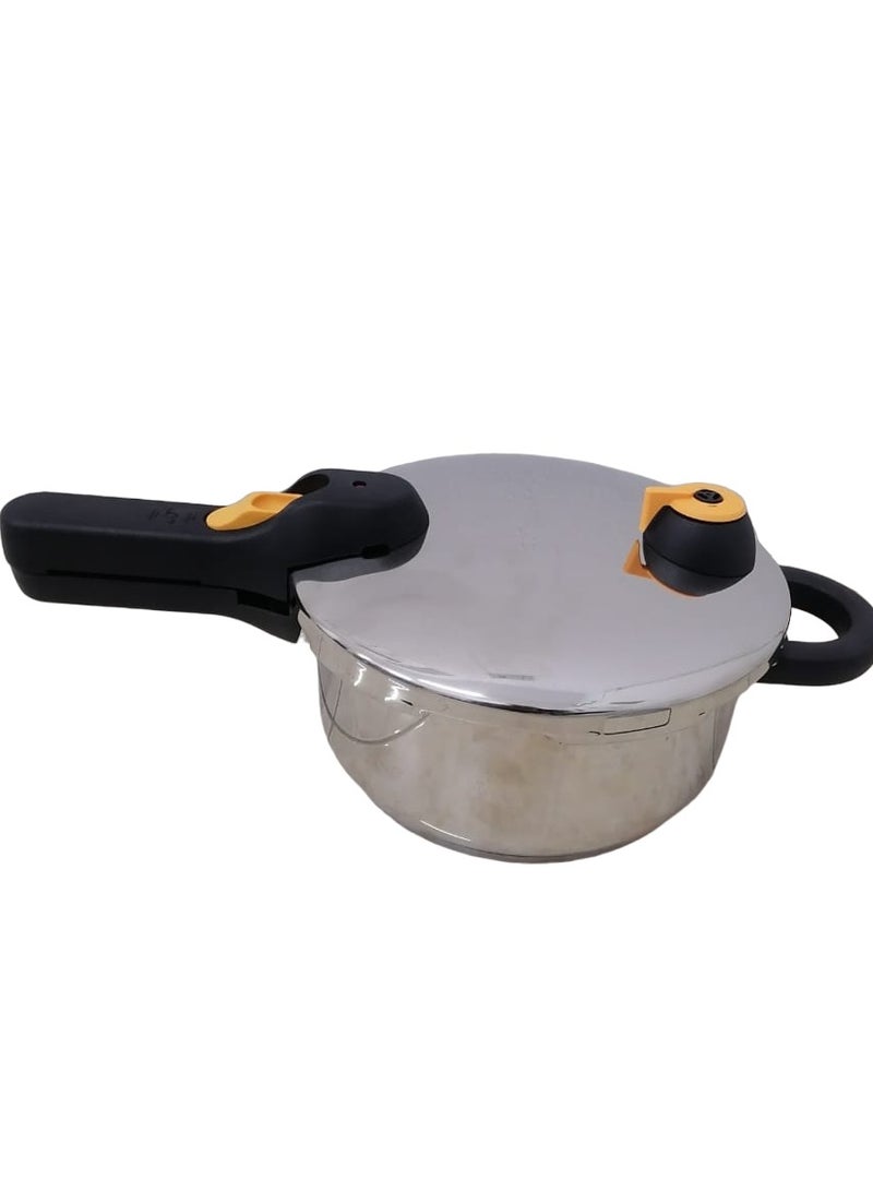 Stainless Steel Pressure Cooker 4 Liters  - Image 2