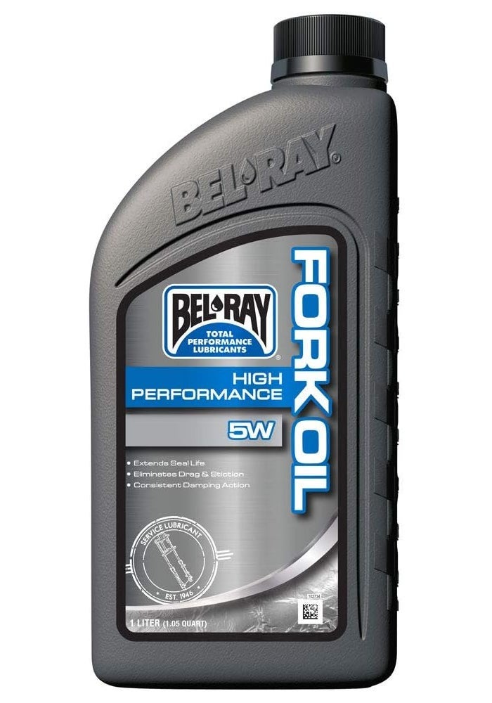 Bel-Ray High Performance Fork Oil 5W - 1 Liter - Image 1