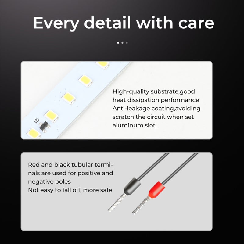 Creality Ender-3 V3 LED Light Bar Kit  Energy Saving and Easy Installation Soft Light No Strobe Safe Design Good Chip and Luminous Efficiency 291mm Lamp length - Image 3