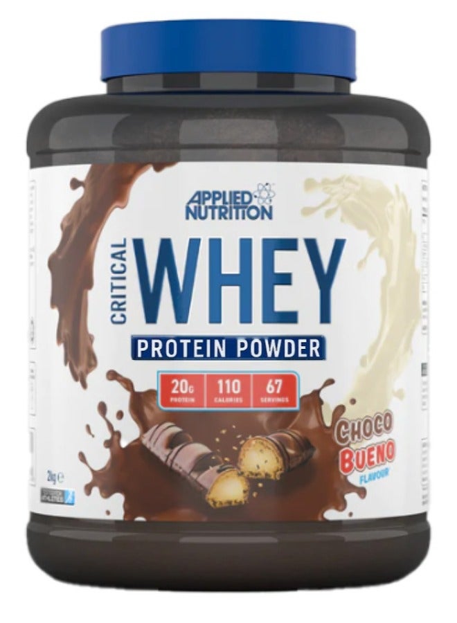 أبلايد نيوتريشن مزيج بروتين Critical Whey بنكهة الشوكولاتة بوينو، 2 كجم - Image 1