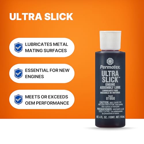 Permatex 81950 Ultra Slick Engine Assembly Lube, 4 oz. , Red - Image 4