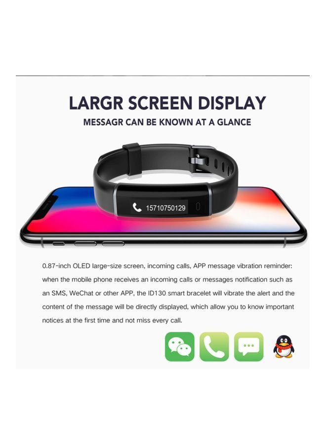 نيبمينينت سوار تتبع اللياقة البدنية ضد الماء موديل ID130 أرجواني - Image 4