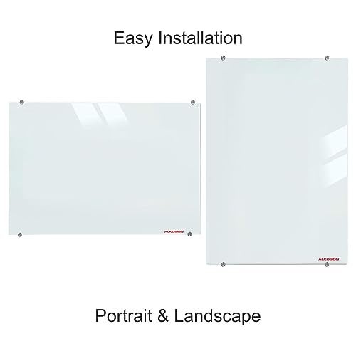 ALKOSIGN Frameless Non-Magnetic Glass Boards - White (1.5FT x 2FT) | Glass-Boards | Marker-Boards | Writing Boards | Dry Erase-Board | for School, College, Conference Room etc (Small) - Image 5