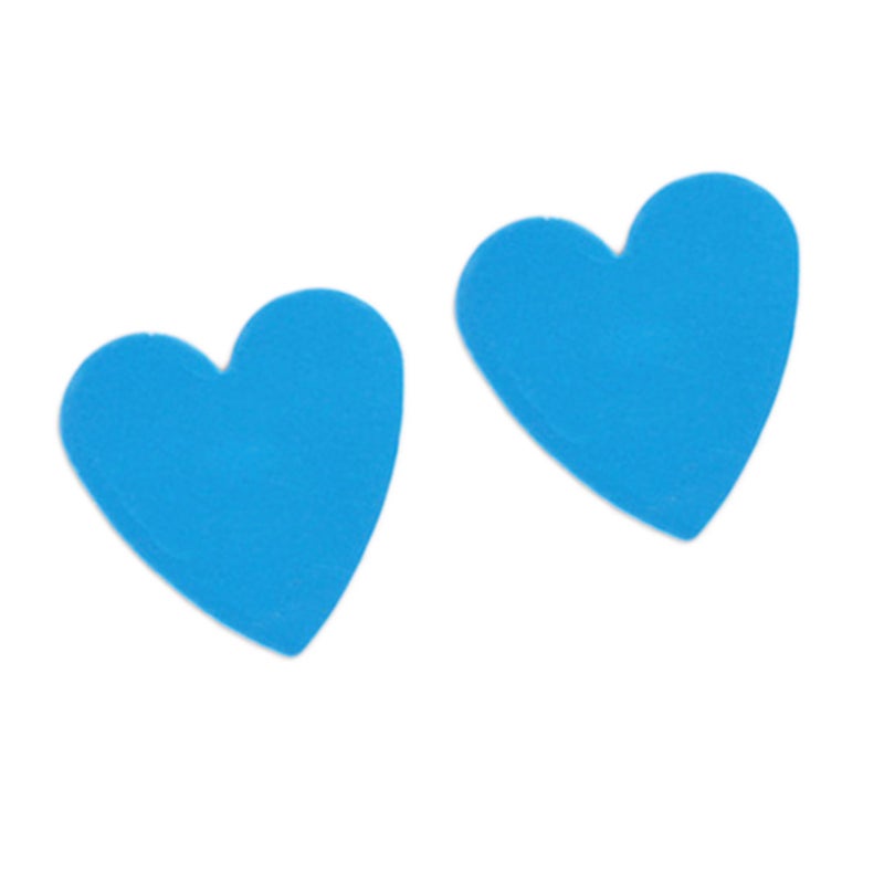 12PCS 30 x 2. Lovely Color Heart Stickers Fridge Board Stickers (Light ) - Image 1