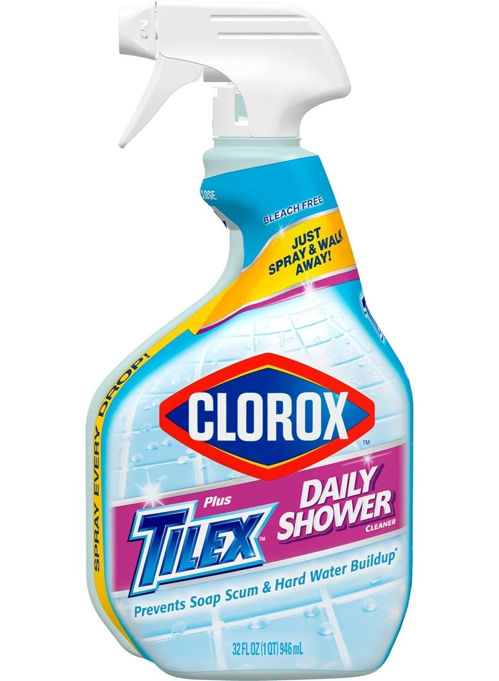 Clorox Plus Tilex Fresh Daily Shower Cleaner, 32 Ounce