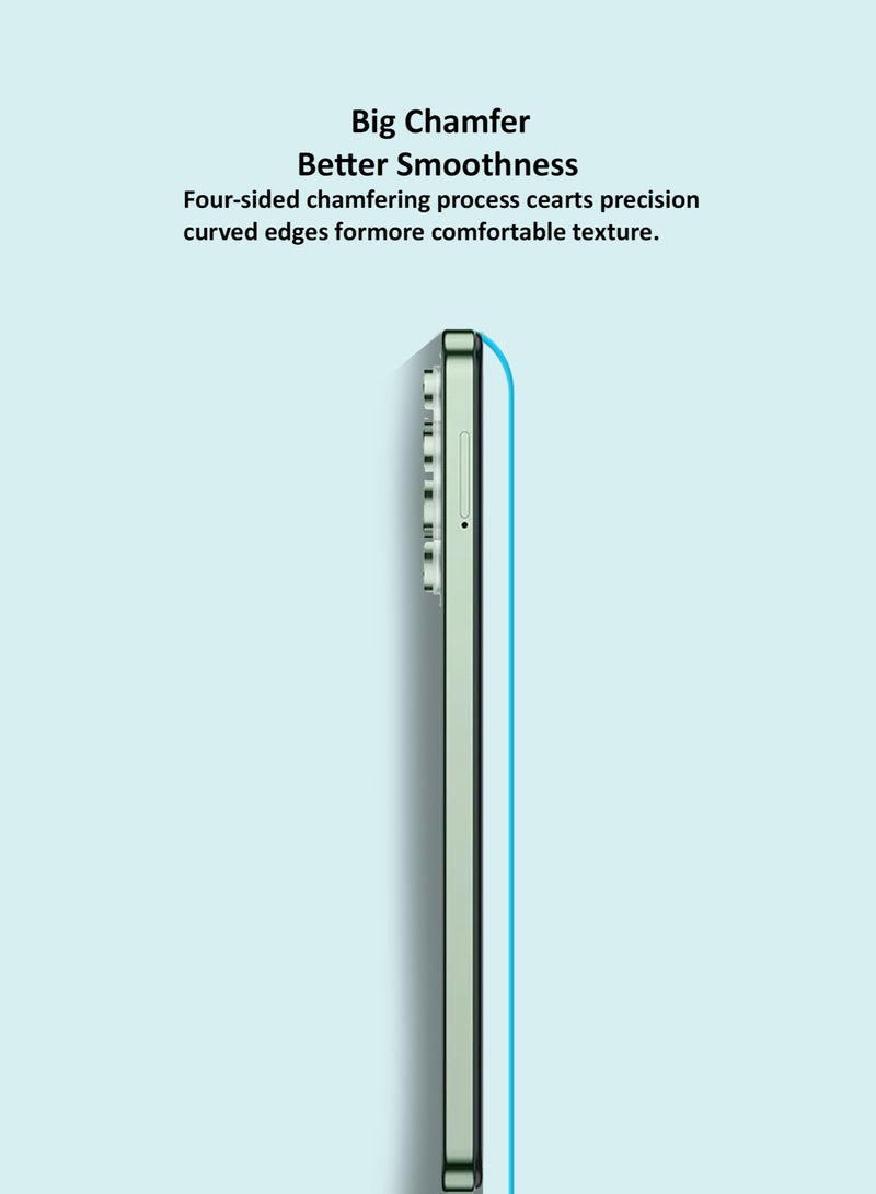 جيماكس واقي شاشة من الزجاج المقسى من سلسلة بريميوم بحواف منحنية 9H 2.5D لهاتف Tecno Spark 20 Pro 4G 2023 / Spark 20 Pro 5G 2024 شفاف - Image 5