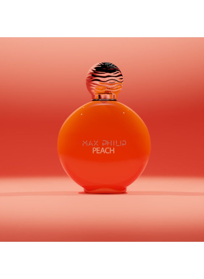 MAX PHILIP Peach Eau De Parfum 100Ml (Leather Box) - Image 2