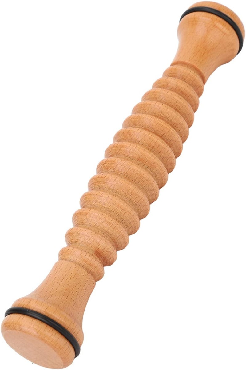 DOACT Foot Massage Roller,Wooden Foot Massage Roller, Comfortable Stress Relieving Foot Roller Massage Tool Foot Arch Roller Muscle Relaxing Foot Roller - Image 1