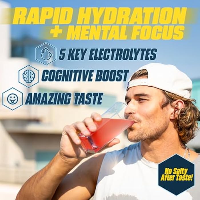 G Fuel Electrolytes Powder for Instant Hydration and Focus | Sugar Free Electrolytes Variety Pack of Lemon, Orange, Peach, Strawberry, Nootropic Drink Mixes to Sharpen Mental Focus, 12 Servings - Image 3