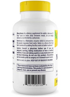 Healthy Origins Nattokinase 2000 Fu'S (100 Mg Nongmo Gluten Free Circulatory Support) 180 Veggie Caps  - Image 4